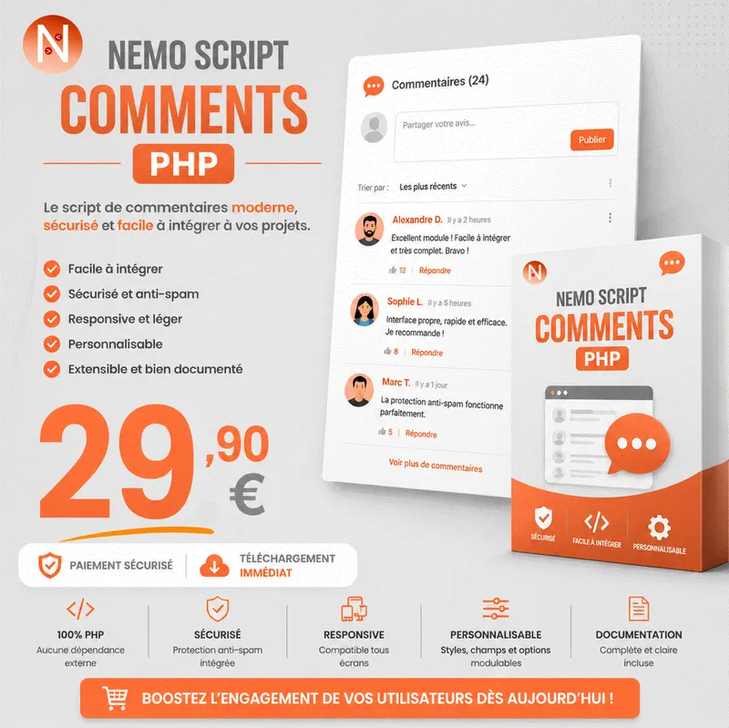 Prix Nemo Script Comment 29€90