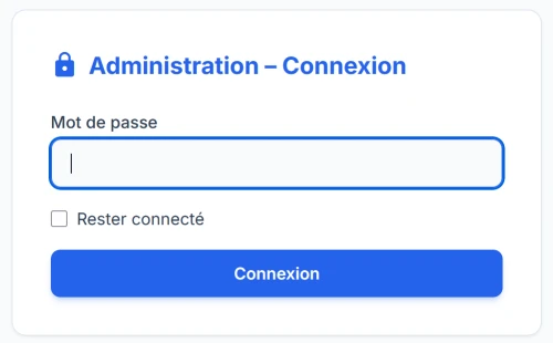 Nemo Script Comment - Access to the administration panel